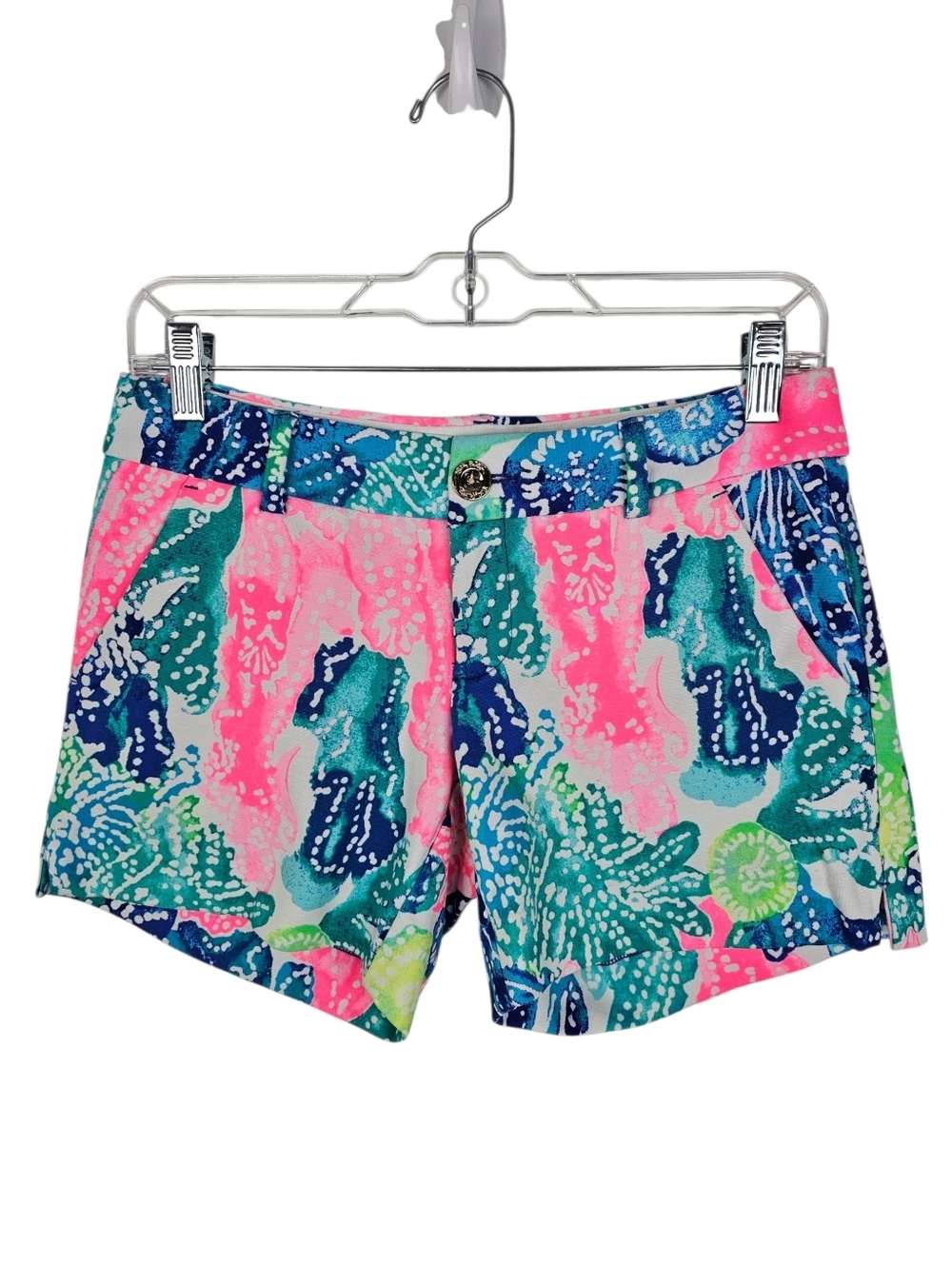 Lilly Pulitzer The Callahan Knit Stretch Shorts NWT